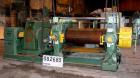 USED: Farrell horizontal two roll mill, (2) 22