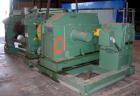 USED: Farrell horizontal two roll mill, (2) 22