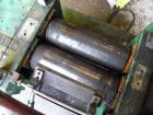 Used Nishimura Horizontal Two Roll Mill. (2) 3-1/2