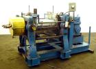 Used Reliable Rubber & Plastic Machinery Horizontal Two Roll Mill.  (2) 12