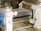 USED: Stewart Bolling 2 Roll Mill, steam heated chrome rolls, 6
