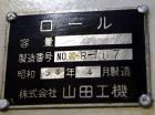 Used Yamada Kouki Laboratory Horizontal Two Roll Mill