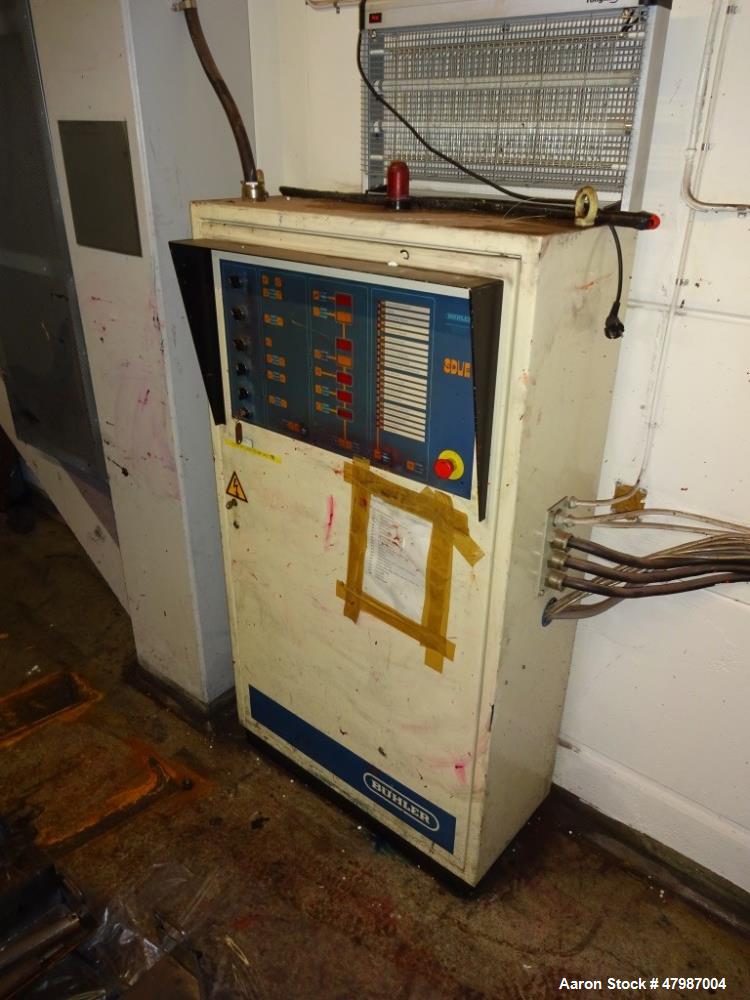 Used Buhler 16" x 51" Three Roll Mill, Model SDVE1300