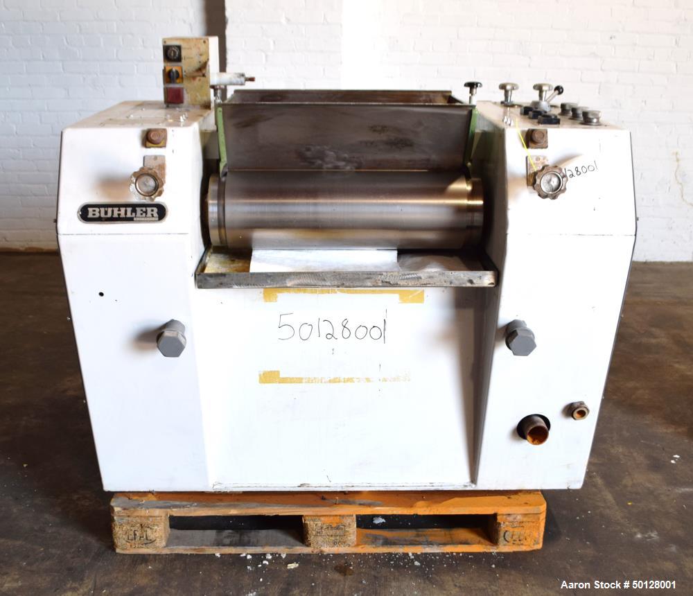 Used Buhler 3 Roll Mill, Model SDX