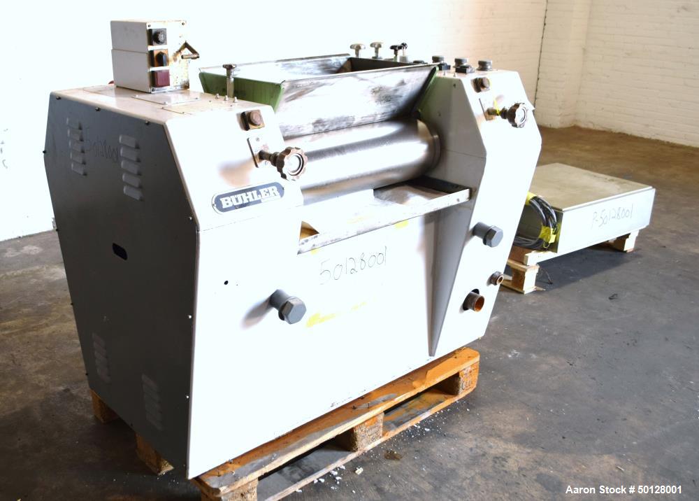 Used Buhler 3 Roll Mill, Model SDX