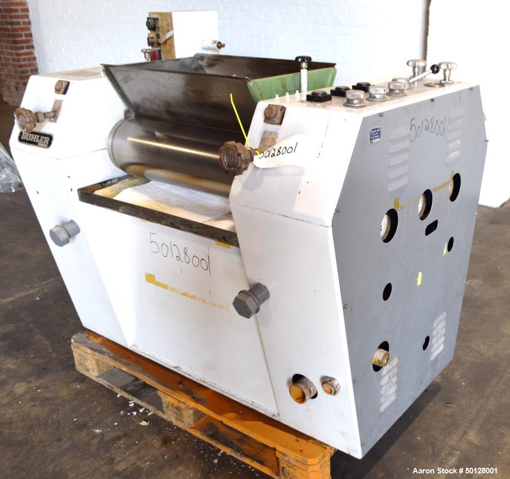 Used Buhler 3 Roll Mill, Model SDX