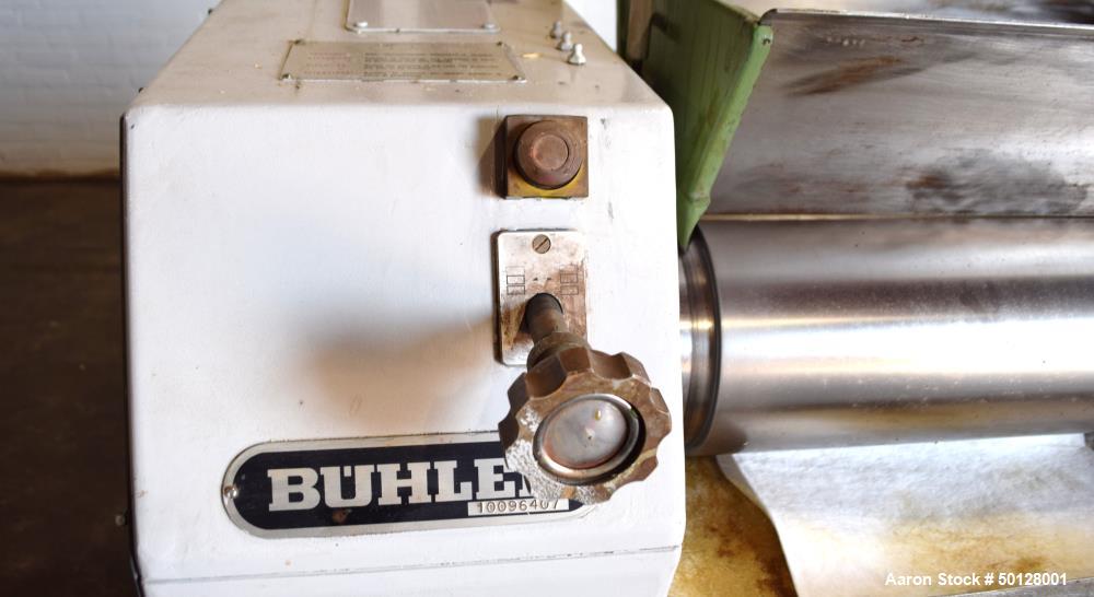 Used Buhler 3 Roll Mill, Model SDX