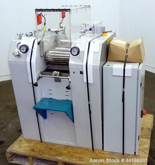 Used Buhler 6'' X 8'' 3 Roll Mill, Model SDY 200.
