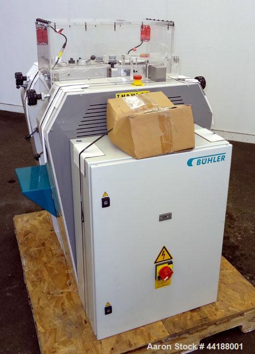 Used Buhler 6'' X 8'' 3 Roll Mill, Model SDY 200.