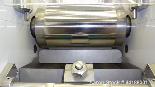 Used Buhler 6'' X 8'' 3 Roll Mill, Model SDY 200.