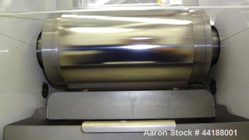 Used Buhler 6'' X 8'' 3 Roll Mill, Model SDY 200.