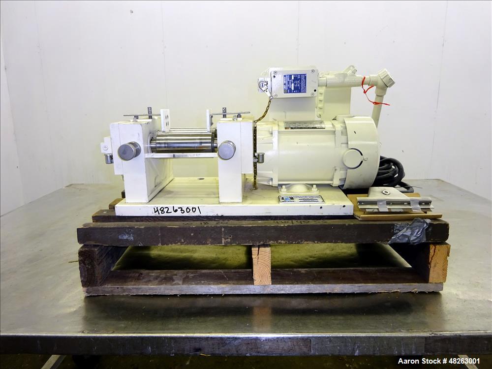 Used Ross Bench-Top Horizontal Three Roll Mill, Model 2.5 X 5 T.R.M.