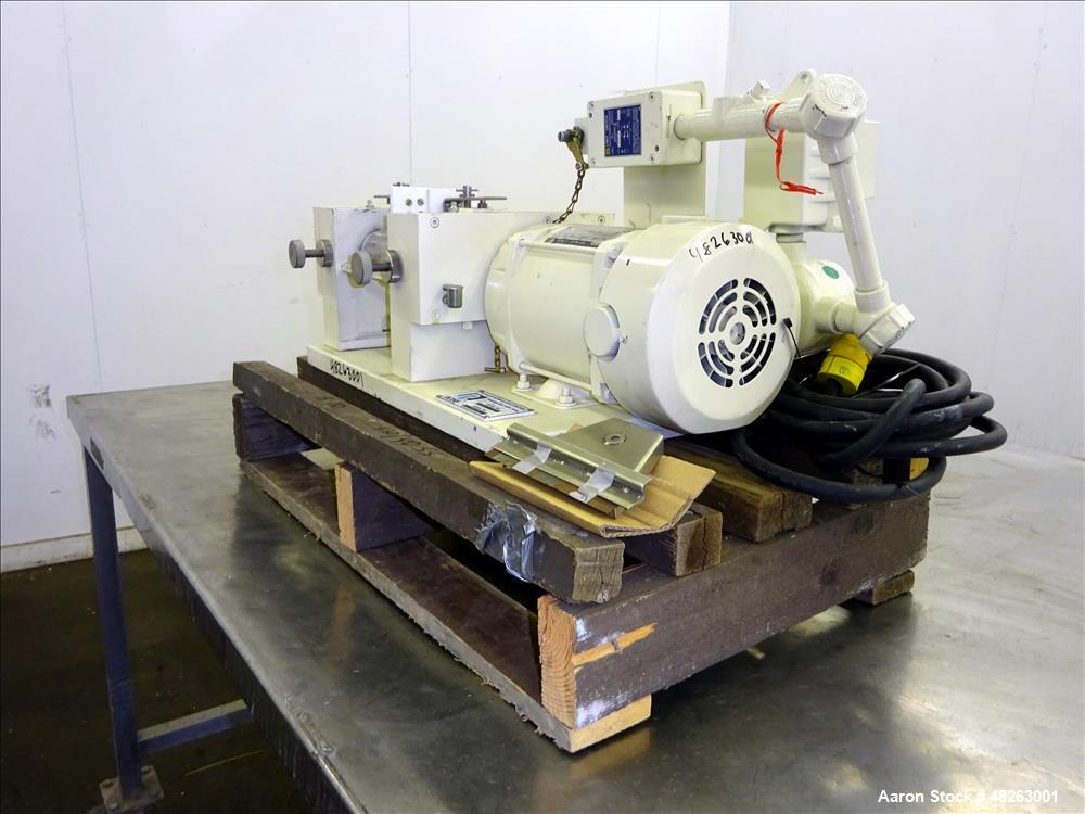 Used Ross Bench-Top Horizontal Three Roll Mill, Model 2.5 X 5 T.R.M.