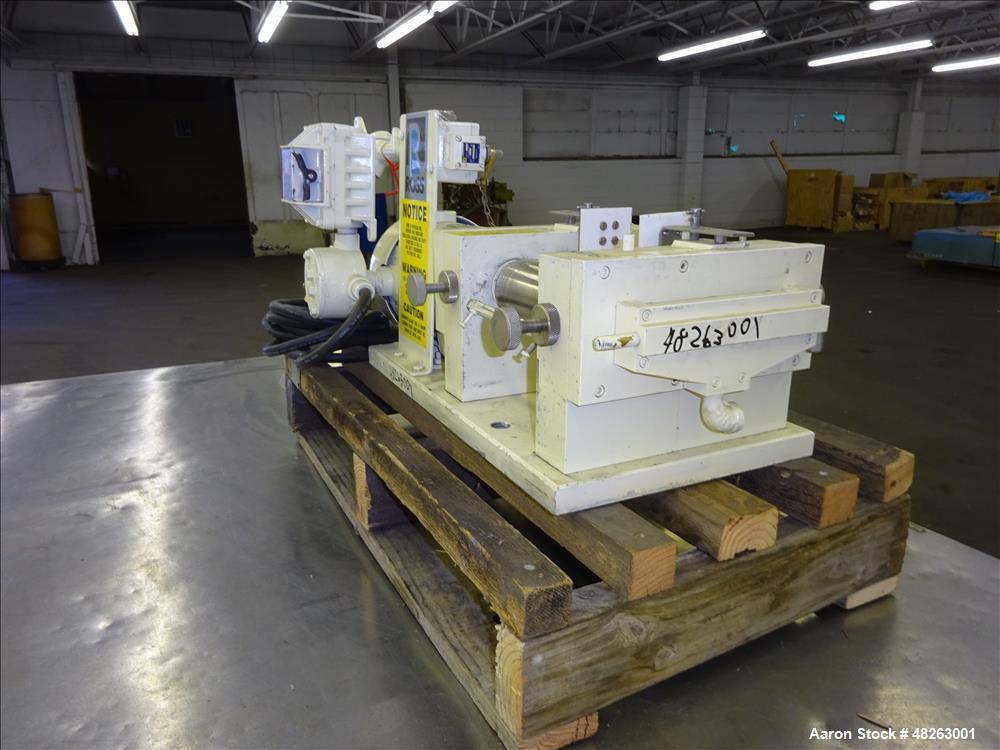 Used Ross Bench-Top Horizontal Three Roll Mill, Model 2.5 X 5 T.R.M.