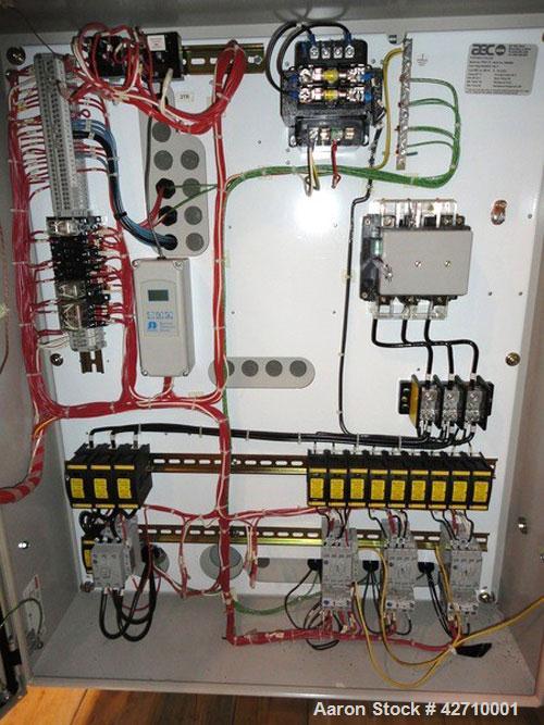 Used Modern Process Equipment (Gump) Model IMD 888 FT Coffee Grinder capable of up to 2000 lbs per hour on fine and 1300 lbs per hour on ultrafine. Produces a consistent Ultrafine grind of 50 – 125 u...