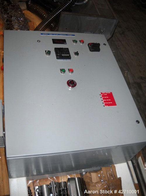 Used Modern Process Equipment (Gump) Model IMD 888 FT Coffee Grinder capable of up to 2000 lbs per hour on fine and 1300 lbs per hour on ultrafine. Produces a consistent Ultrafine grind of 50 – 125 u...