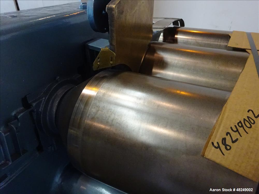 Used J.H. Day Horizontal Three Roll Mill, Model 1.