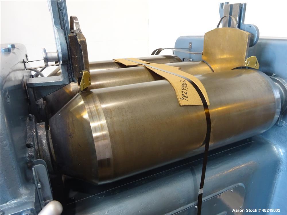 Used J.H. Day Horizontal Three Roll Mill, Model 1.