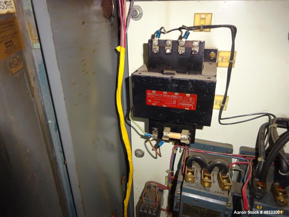 Used J.H. Day, Horizontal Three Roll Dispersion Mill.