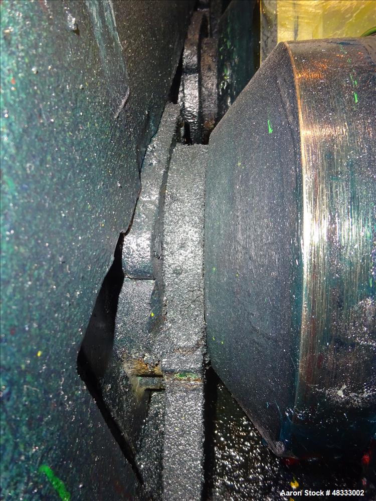 Used Lehmann Machinery Horizontal Three Roll Dispersion Mill, Model 2A.