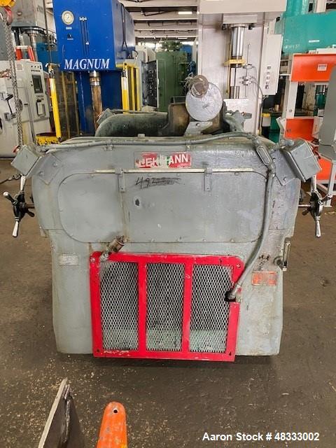 Used Lehmann Machinery Horizontal Three Roll Dispersion Mill, Model 2A.