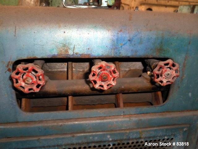 Industrial Three Roll Mill - Keith Machinery 4” x 8” Cored Rolls