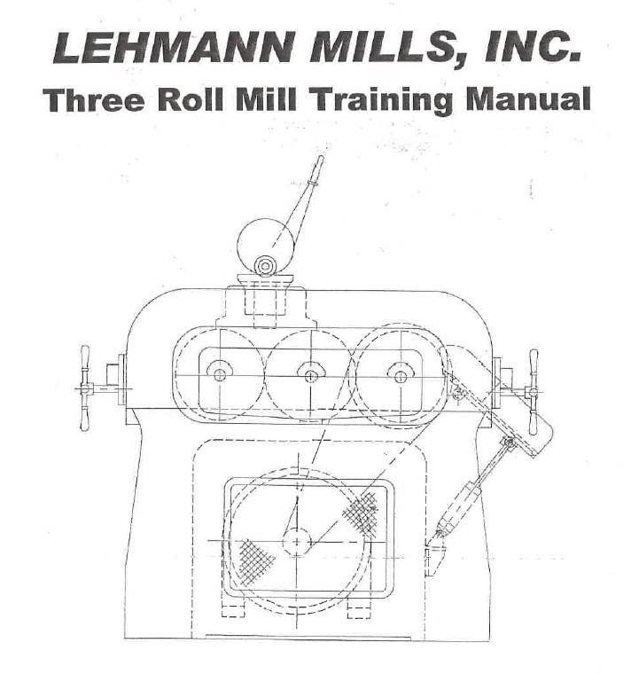 Lehmann Model 631SV 3-Roll Vertical Mill