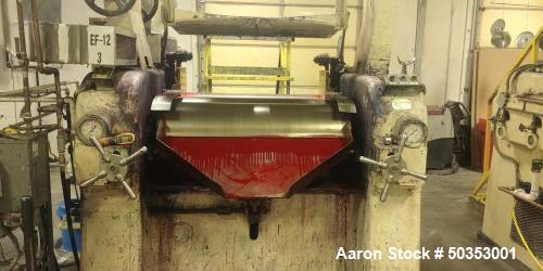Used Lehmann Three Roll Mills, Model 661V