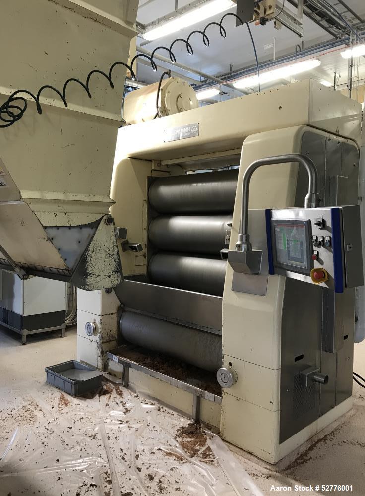Used FB Lehmann Maschinenfabrik GmbH 5-Roll Chocolate Refiner/Mill