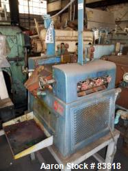 Used- Keith Machinery Horizontal Three Roll Mill, Model 4X8