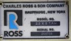 Used Ross Bench-Top Horizontal Three Roll Mill, Model 2.5 X 5 T.R.M.