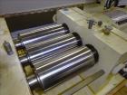 Unused- Ross Lab Horizontal Three Roll Mill, Model 2.5 x 5 TRM, 430/40 Stainless