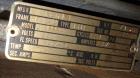 Used J.H. Day, Horizontal Three Roll Dispersion Mill.