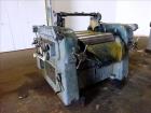 Used Lehmann Machinery Horizontal Three Roll Dispersion Mill, Model 2A.