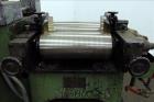 Used- J.H. Day Horizontal Three Roll Lab Dispersion Mill, Model 5