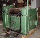 USED: J H Day three roll mill, 10 in diameter x 22 in long. Coredrolls for cooling. 15/7.5 hp two speed motor, 220V. Brass end guides. Manual roll adjustment on 1st and 3rd roll. Mill has been test r...