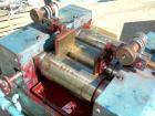 USED: Keith Machinery horizontal three roll mill, model 4 x 8. (3) 4