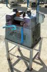 Used Keith Machinery Horizontal Three Roll Mill, model 4 x 8. (3) 4