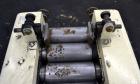 Used Carbon Steel Kent Machine Works Horizontal Three Roll Mill, model 4 x 8