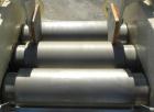 Used Kent Machine Works Horizontal Three Roll Mill, model 6 x 14, carbon steel. (3) 6