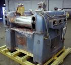 Used Lehmann Horizontal Three Roll Mill, Model 13X32. (3) 13