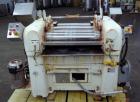 Used- Lehmann Horizontal Three Roll Mill, Model 663-V. (3) 9