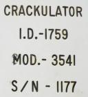 Used- Nippon Granulator Company Crack-U-Lator Cracker Mill, Model 3541. 4 layers of (8) approximately 5’’ diameter x 14’’ wi...