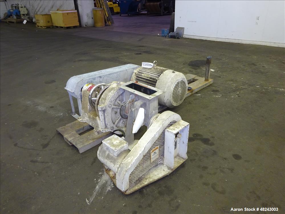 Used Andritz Sprout-Bauer 12" Lab Disc Mill, Model 12"D.M., 316L Stainless Stee