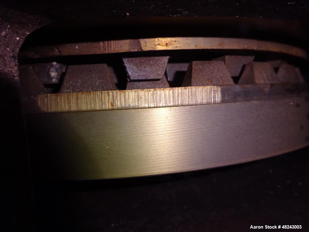 Used Andritz Sprout-Bauer 12" Lab Disc Mill, Model 12"D.M., 316L Stainless Stee