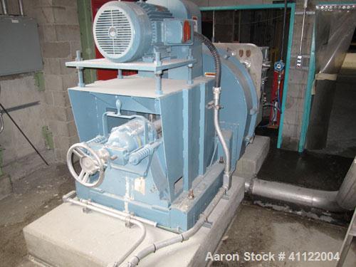 Used- Andritz Sprout Bauer Mill, Type 245-36-48; 245-364B.  50 hp, 3/60/460V/1775 rpm.