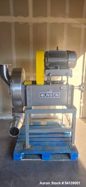 Used Munson Machinery Attrition Mill – Model SK-24-SS