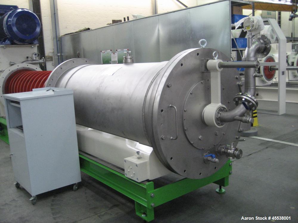 Used Netzsch Horizontal Agitator Mill, Model LME 1000 K
