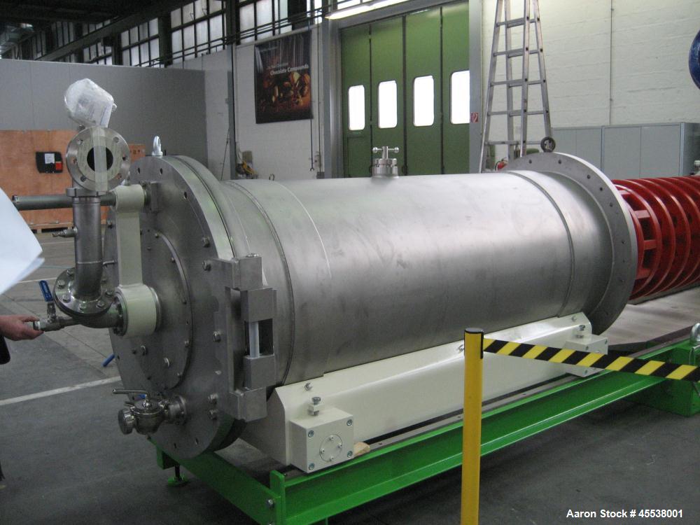 Used Netzsch Horizontal Agitator Mill, Model LME 1000 K