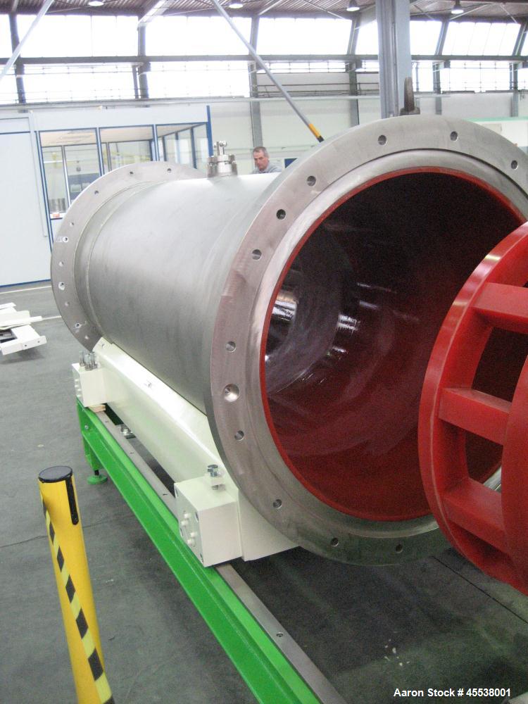 Used Netzsch Horizontal Agitator Mill, Model LME 1000 K